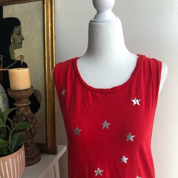 SoulCycle Red 'Ride and Shine' Star Graphic Tank - Picture 3 of 6